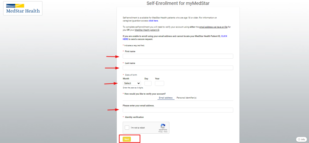 Medstar Health Patient portal