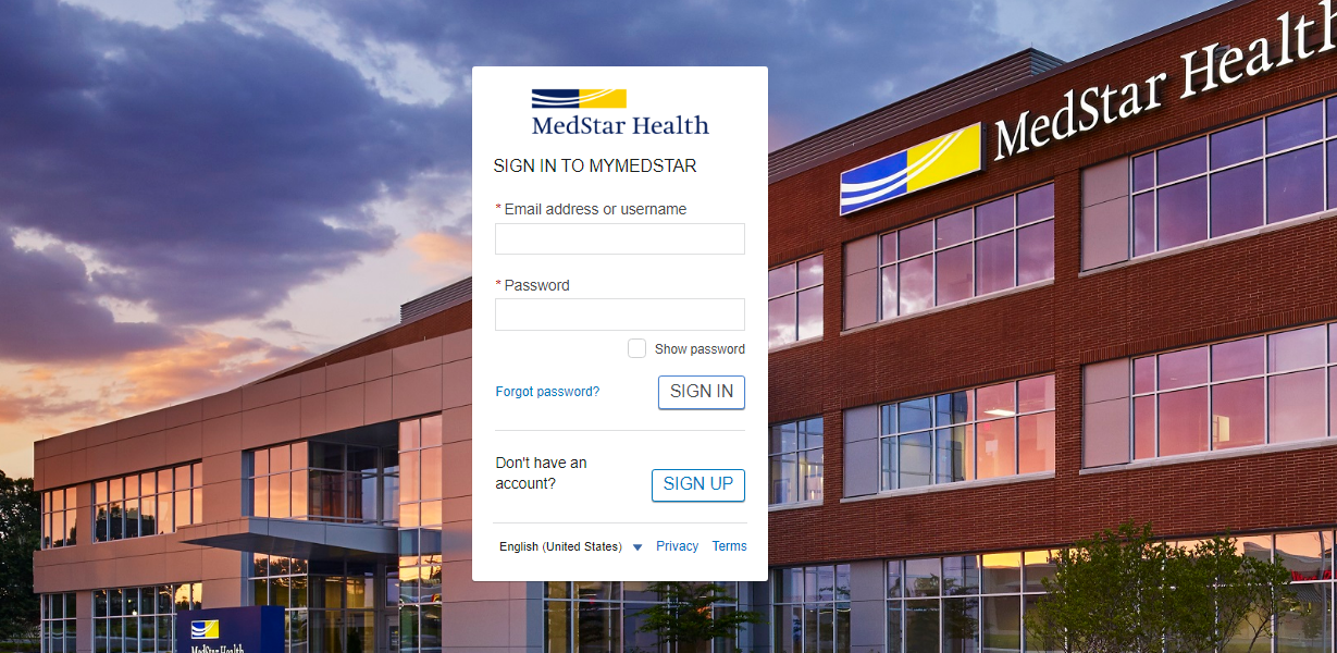 Medstar Health Patient portal